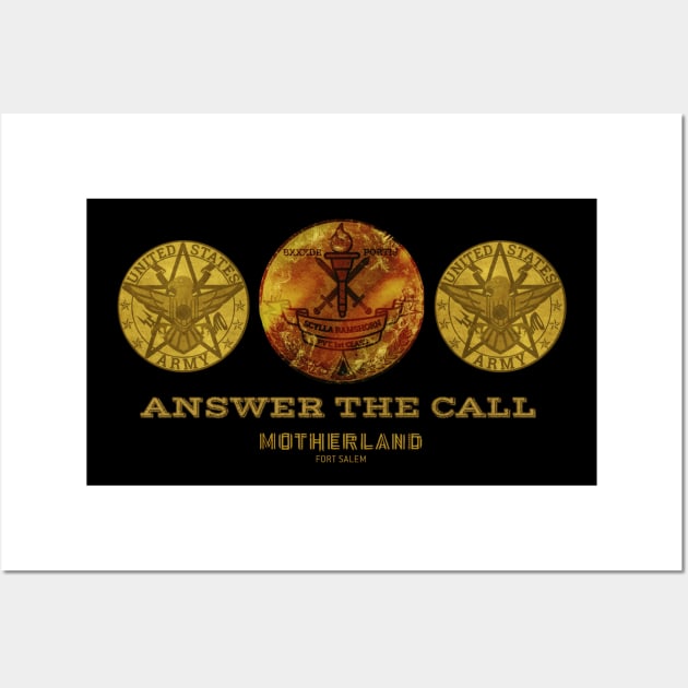 Answer The Call - MFS (Scylla Ramshorn) Wall Art by SurfinAly Design 